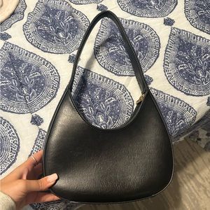 Brandy Melville leather black purse